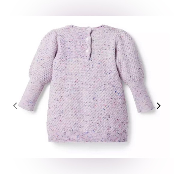 Janie and Jack - MARLED SWEATER DRESS - Size 4 - Picture 2 of 5